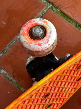 Monopatín Penny Board Mini Cruiser Naranja
