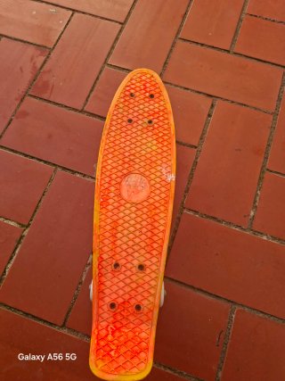 Monopatín Penny Board Mini Cruiser Naranja