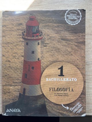 Filosofía, 1 Bachillerato, Operación mundo