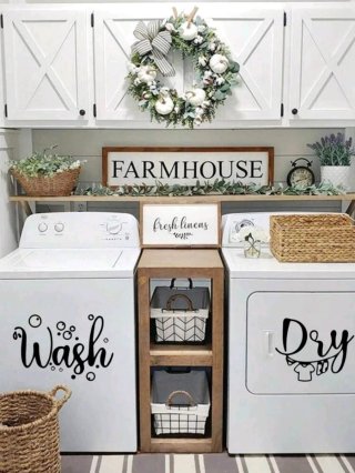 Vinilo Decorativo para LAVADORA y SECADORA