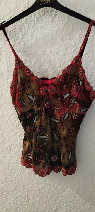 Top de Fiesta con Pedrería Talla S