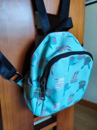 Bolso mochila infantil con estampado