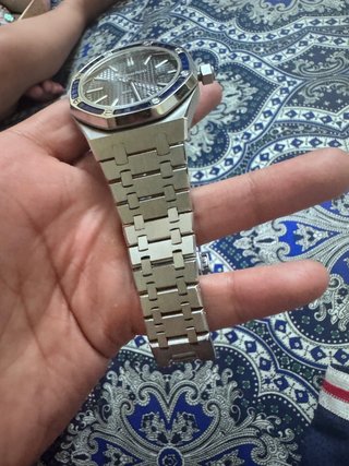 Automático Azul/Plata