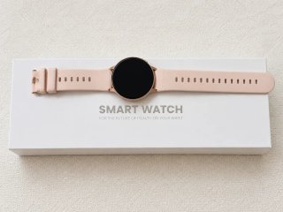 Smartwatch Rosa y Dorado