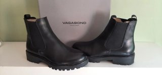 Botines Chelsea Vagabond Piel Negro