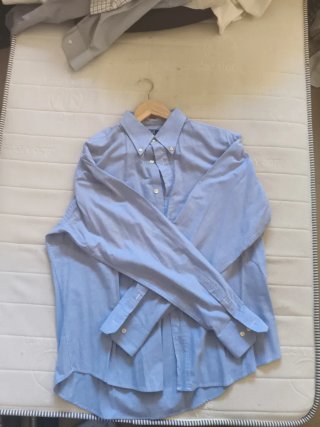 Camisa azul de vestir