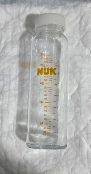 4 Biberones Nuk de cristal 230 ml.