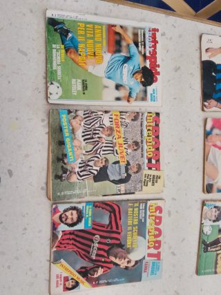 6 Riviste Intrepido Calcio Vintage