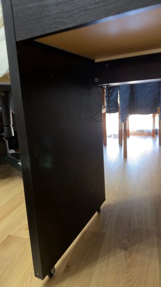 Escritorio MICKE Ikea Madera Marrón con cajón