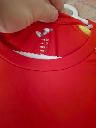 Camiseta Joma Roja y Amarilla Talla M