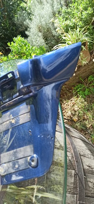 Vespa GT - Soporte para Matrícula Vespa GT Azul