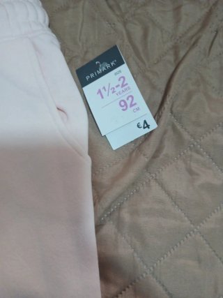 Pantaloni rosa bambina Primark taglia 92