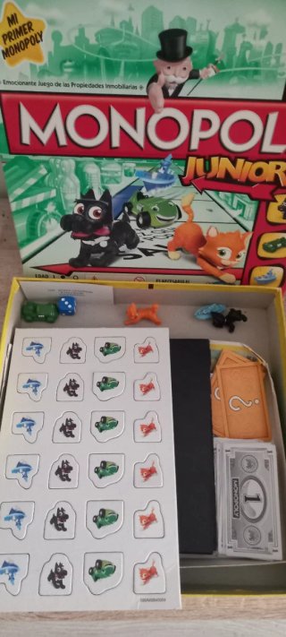 Monopoly Junior Mi Primer Monopoly Juego Mesa