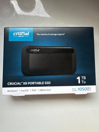 SSD Portátil Crucial X8 1TB