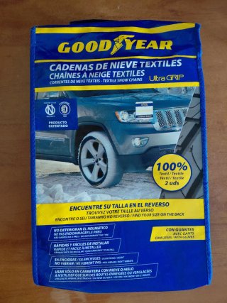 Cadenas de nieve textiles Goodyear (Talla M)