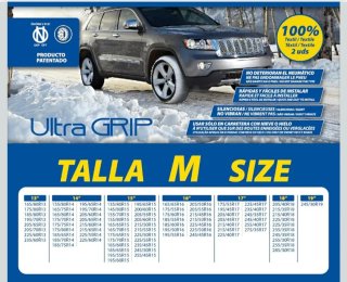 Cadenas de nieve textiles Goodyear (Talla M)