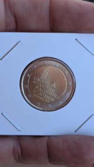 Moneda 2 Euros Portugal 2020 Conmemorativa