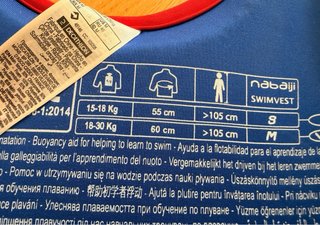Chaleco Flotador Nabaiji (Decathlon)