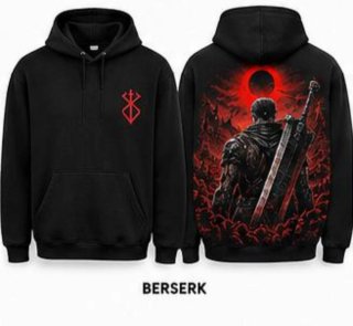 Sudadera Berserk, NUEVA, talla a elegir