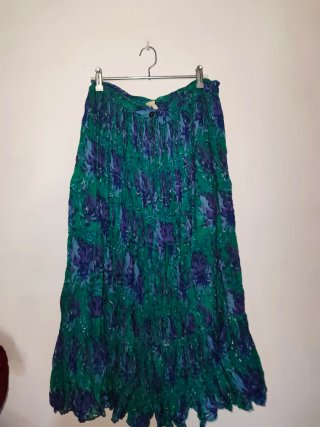 Falda larga maxi boho