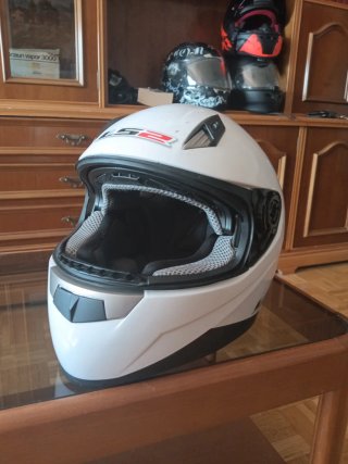 Casco de Moto LS2 Blanco