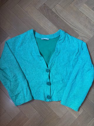 Chaqueta Zara Verde