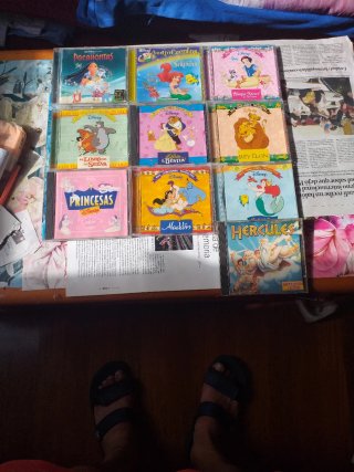 10 CD Bandas Sonoras Películas Disney