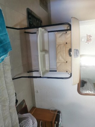 Cambiador para bebe más bañera verde