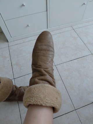 Botines Forrados Beige muy cómodos