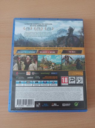 🇪🇦The Witcher 3: Wild Hunt Complete PS4+ cover