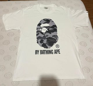 Camiseta Bape Blanca Talla S