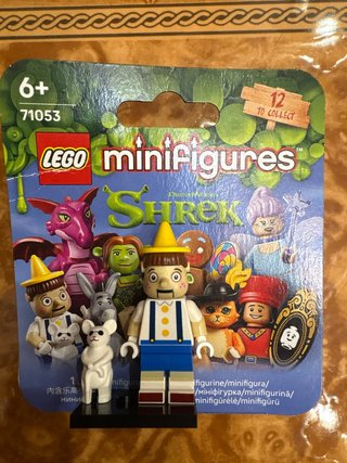 Lego Minifiguras Shrek 71053 Pinocho Cambio