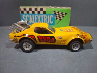 SCALEXTRIC CHEVROLET CORVETTE AMARILLO