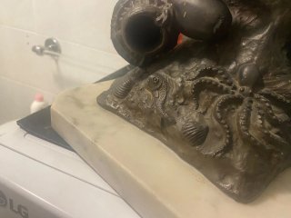 Giovane Pescatore con Polpo e Anfora