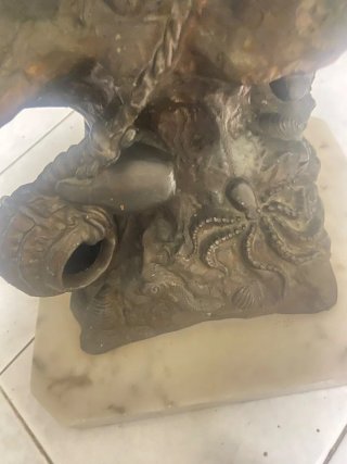 Giovane Pescatore con Polpo e Anfora