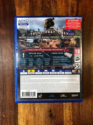 FarCry 5 ps4 limited edition