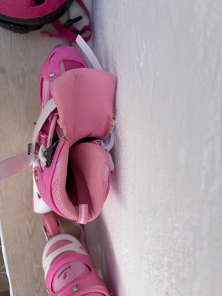 Patines en línea rosas talla 35-38.