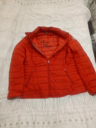 Chaqueta Acolchada Naranja