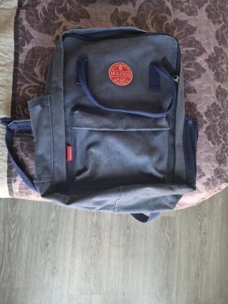Mochila Vintage Mahou Azul
