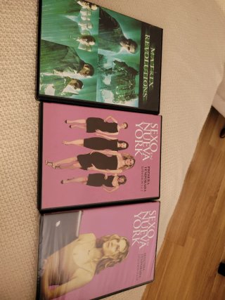 Lote 3 Películas DVD Matrix y Sexo en NY