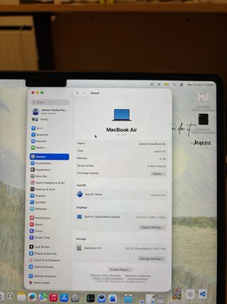 MacBook Air M2 2022 Negro