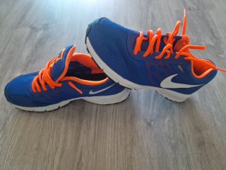 Zapatillas Nike Air Relentless 4 Azul/Naranja Tall