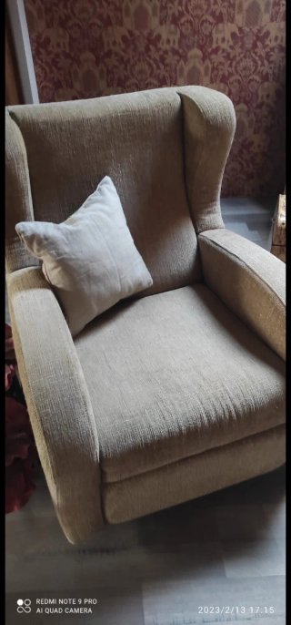 Sillón Reclinable Beige