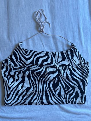 Top Cebra Halter