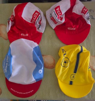 Pack 4 Gorras Ciclismo Vintage