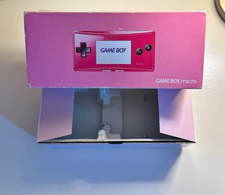 Caja Game Boy Micro Rosa Nintendo