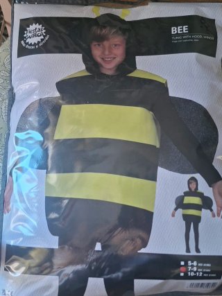 Disfraz de Abeja para Niños (7-9 años)
