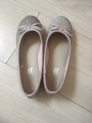 Zapatos de Princesa Rosa con Brillantina