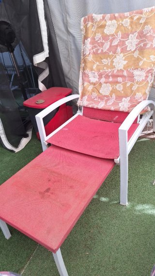 Silla Hamaca con Funda Estampada
