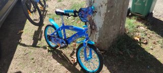 Bicicleta Infantil Stitch 16 pulgadas.